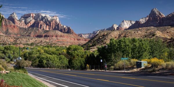 zion national park road mountains 7999253